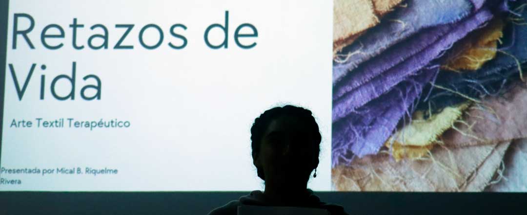 Retazos de vida, arte textil terapéutico