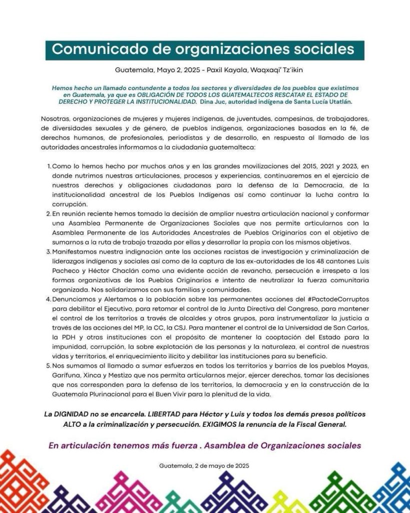 comunicado